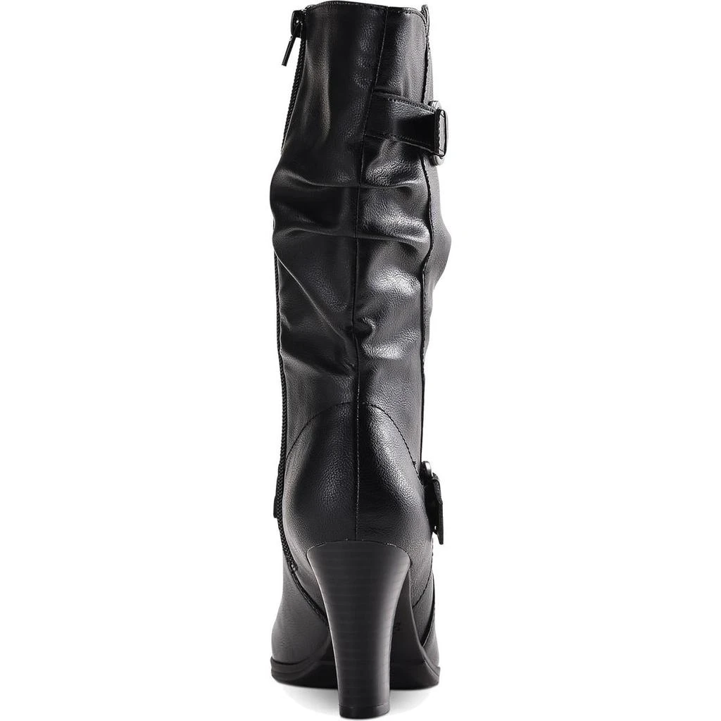 商品Style & Co|Style & Co. Womens Sachi  Slouchy Wide Calf Mid-Calf Boots,价格¥99,第3张图片详细描述