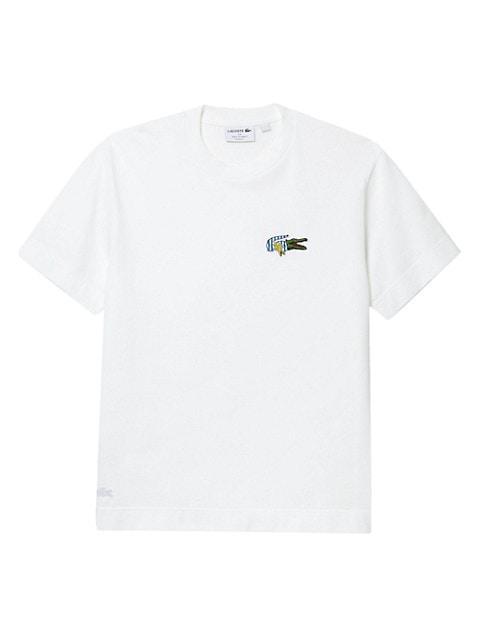 商品Lacoste|Relaxed Badge T-Shirt,价格¥627,第1张图片
