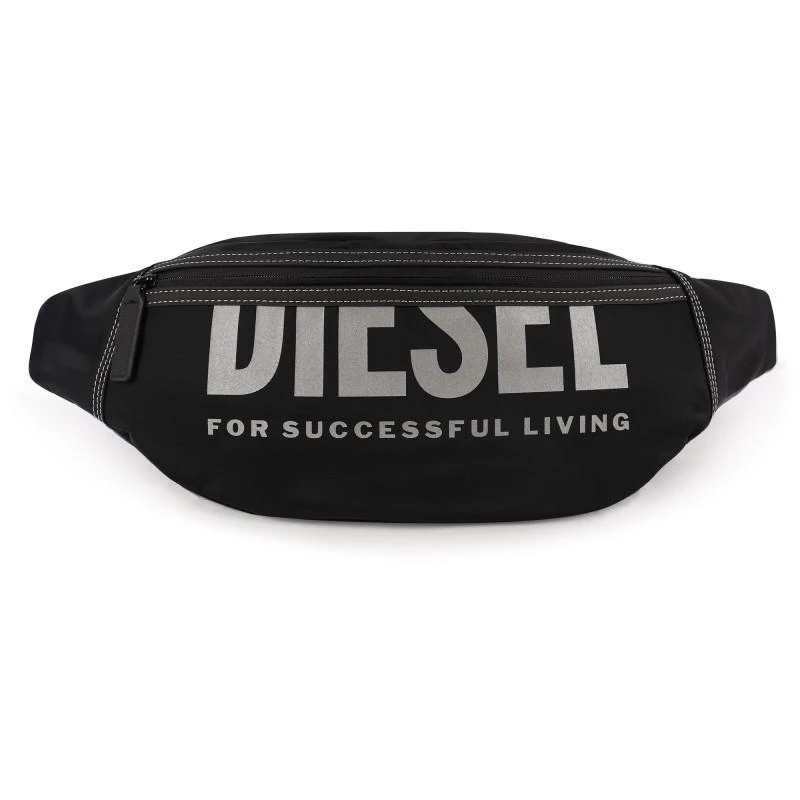 商品Diesel|Logo belt bag in black,价格¥873,第1张图片