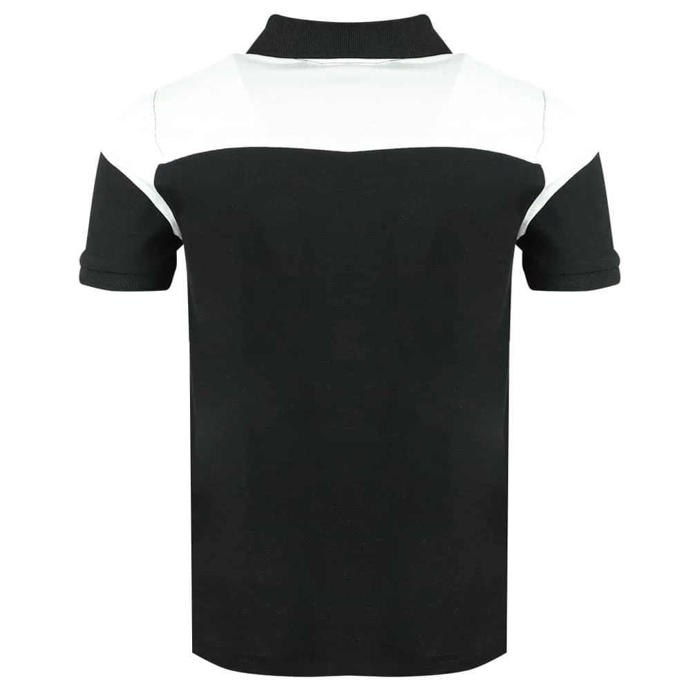 商品Hugo Boss|Short Sleeve Black & White Polo Shirt,价格¥360,第3张图片详细描述