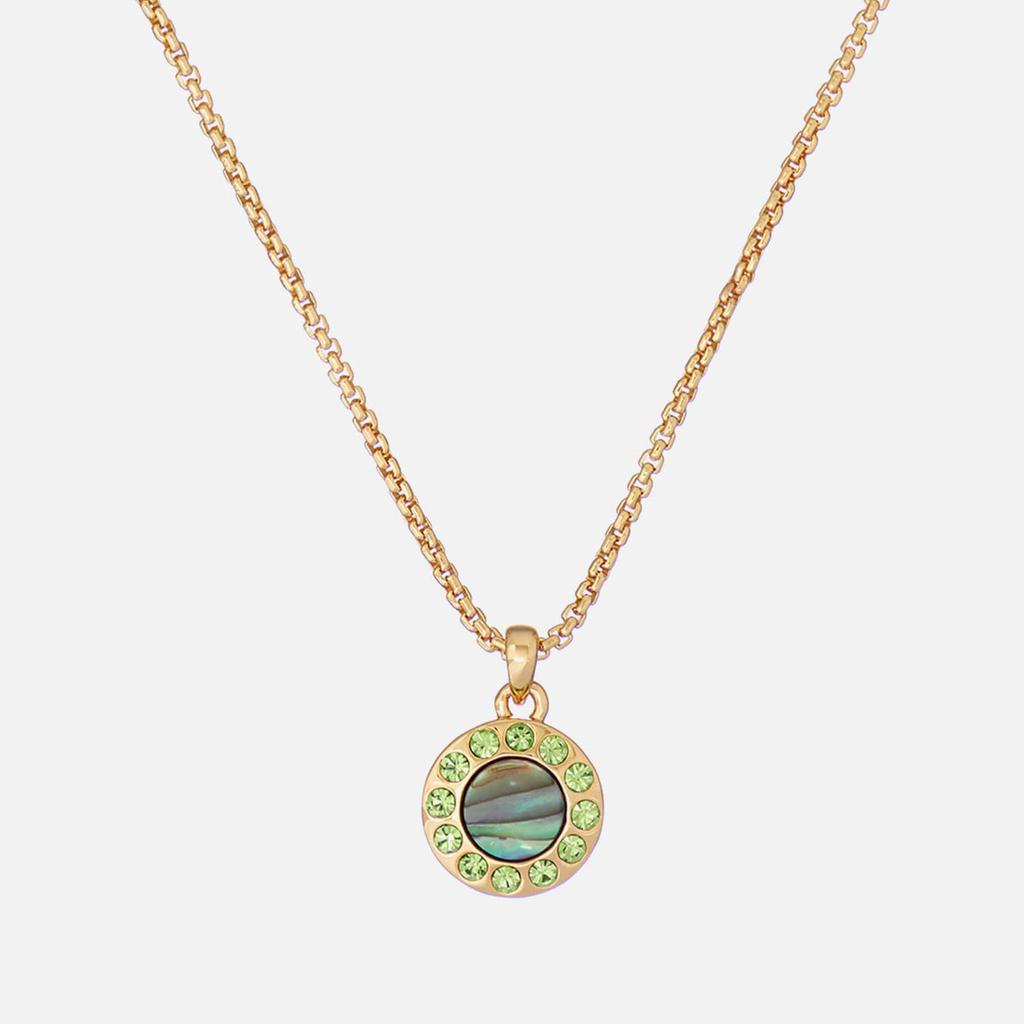 Ted Baker Women's Gemmarh: Gem Button Pendant - Gold, Green商品第3张图片规格展示