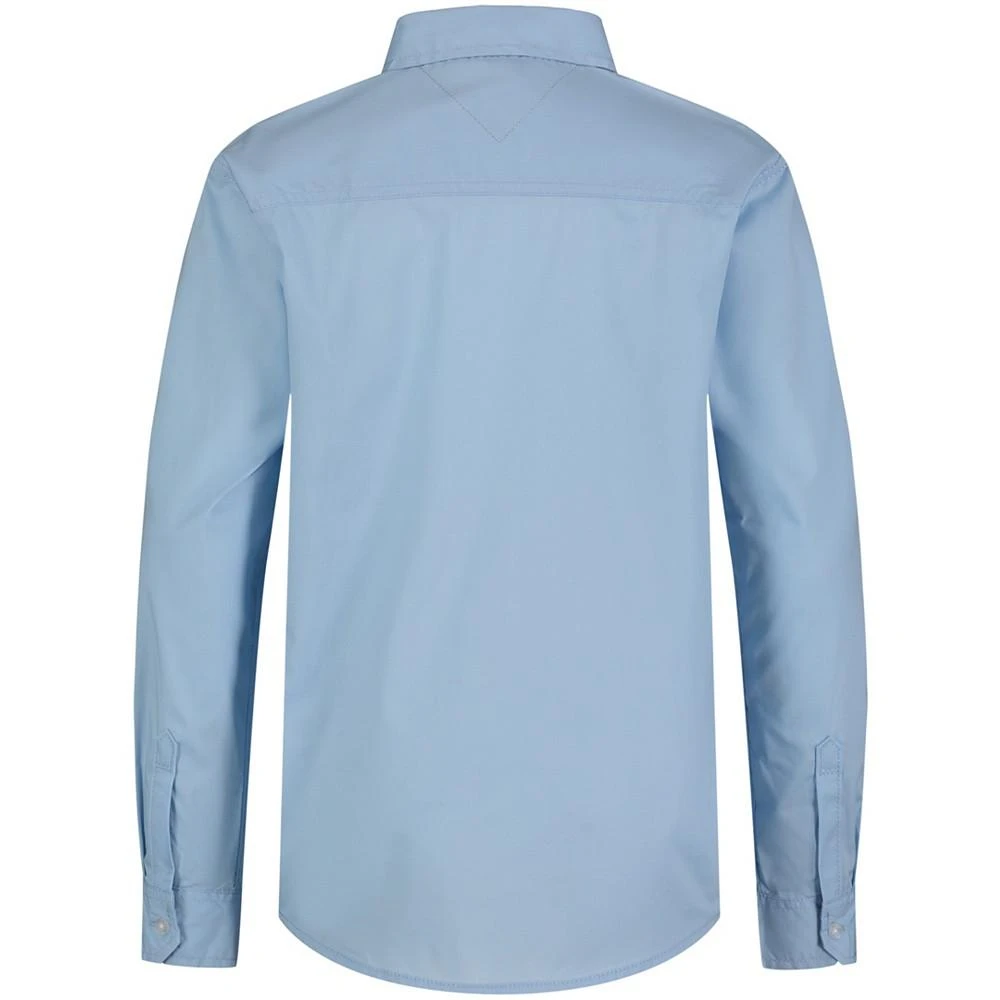 商品Tommy Hilfiger|Little Boys Long Sleeve Matt Solid Shirt,价格¥119,第2张图片详细描述