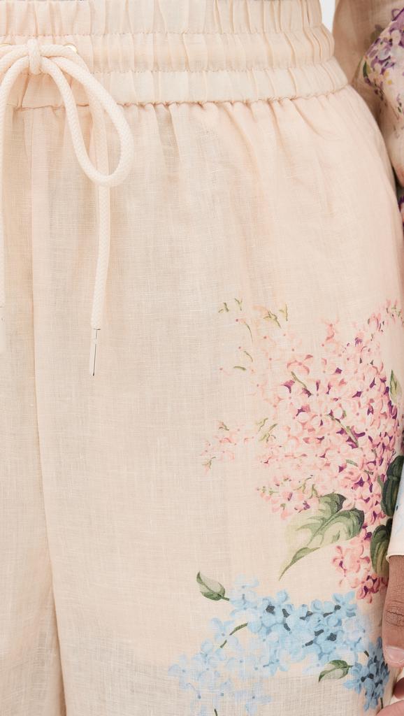 パンツ Zimmermann Relaxed Floral Print Trousers With Elasticated Zimmermann Relaxed Floral Print Trousers With Elasticated