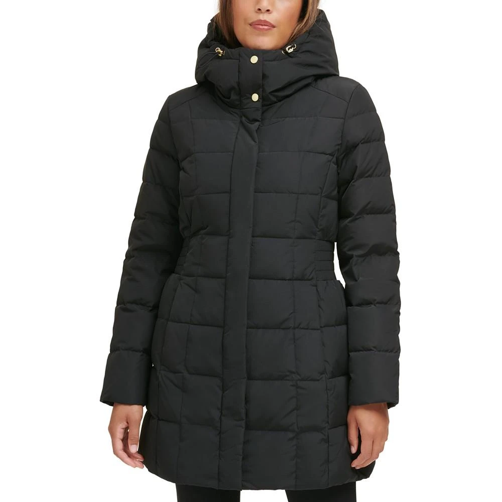 商品Cole Haan|Women's Hooded Down Puffer Coat,价格¥1708,第3张图片详细描述