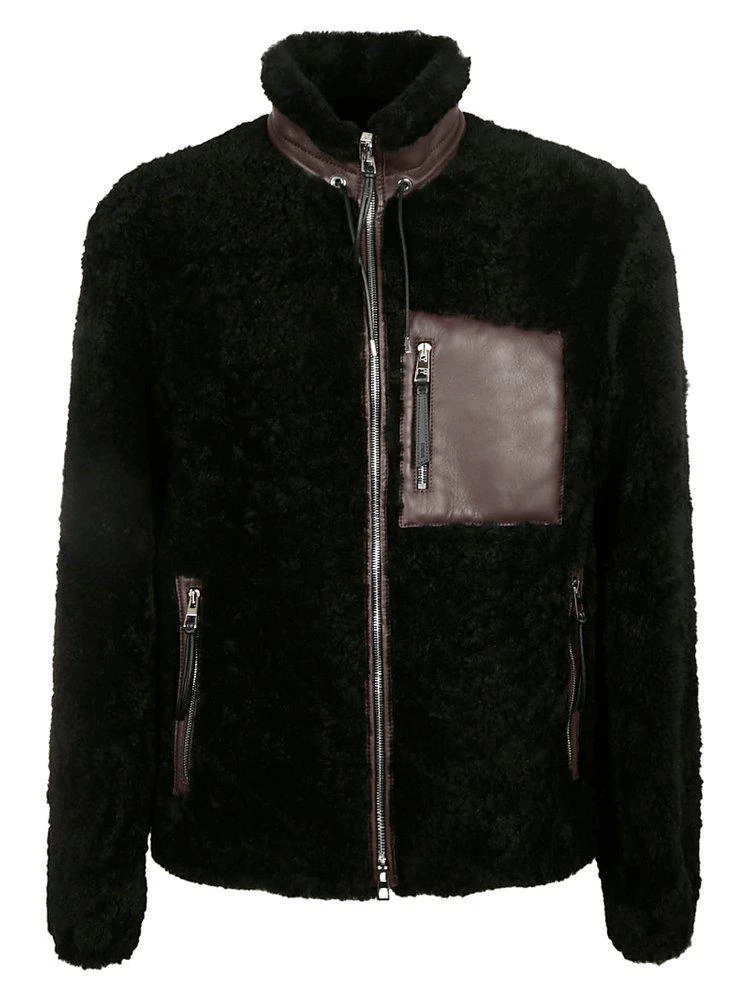 商品Loewe|Loewe Shearling Zip-Up Jacket,价格¥22233,第1张图片