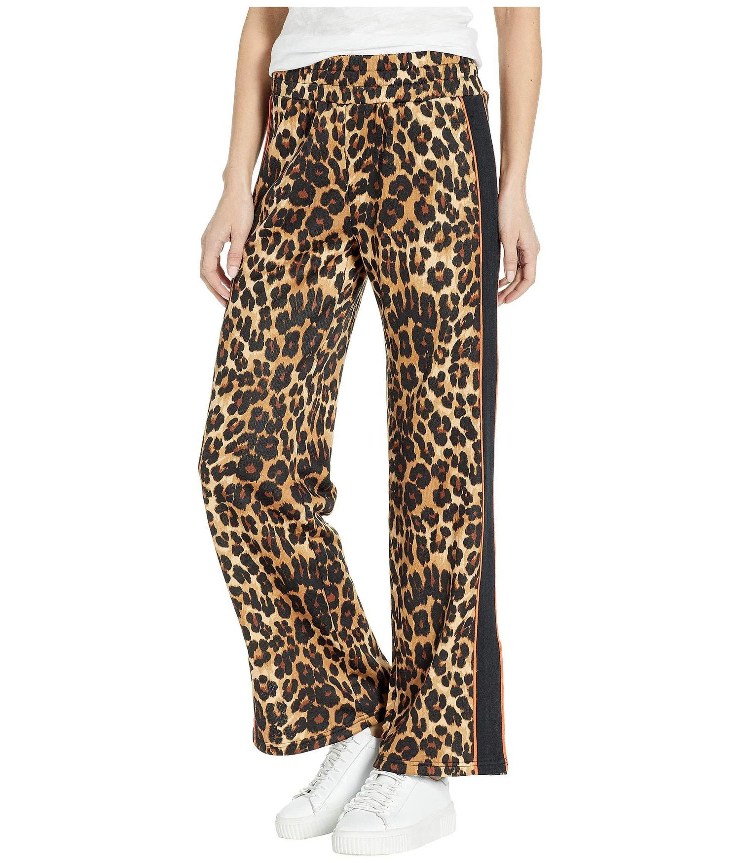 商品Juicy Couture|Leopard Tricot Wide Leg Pants,价格¥127,第2张图片详细描述