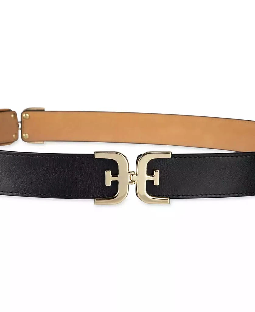 商品Sam Edelman|Women's Double-E Hip Links Leather Belt,价格¥452,第2张图片详细描述