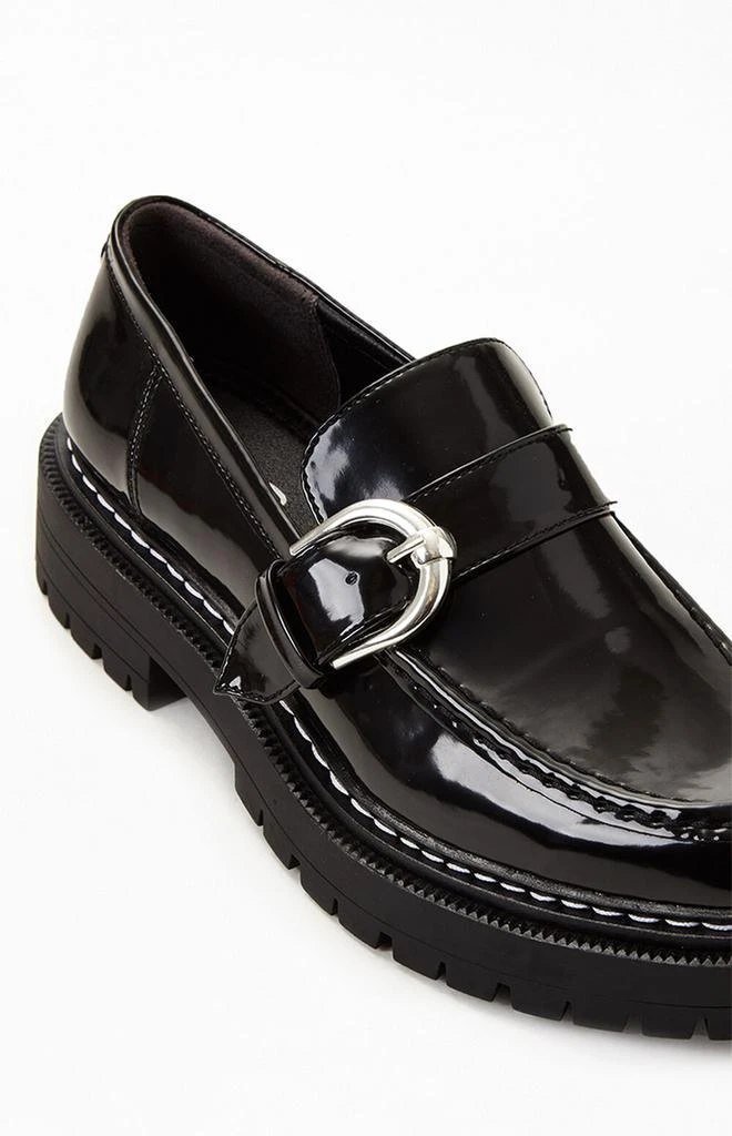 Women's Black Everly Loafers 商品