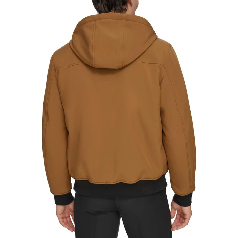 商品Levi's|Men's Soft Shell Sherpa Lined Hooded Jacket,价格¥600,第2张图片详细描述