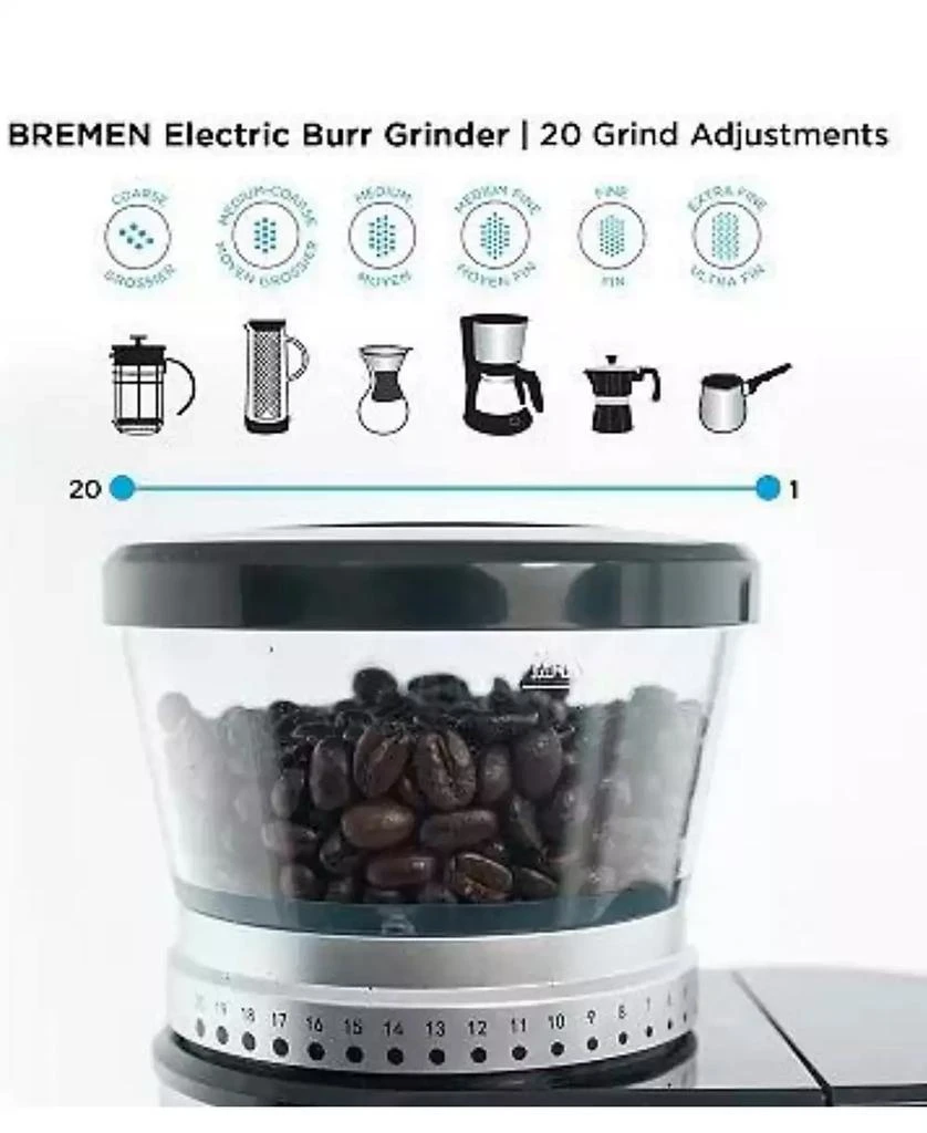 商品GROSCHE|Flavor Craft Duo: Amsterdam Pour over Coffee Maker Bremen Burr Grinder,价格¥815,第5张图片详细描述