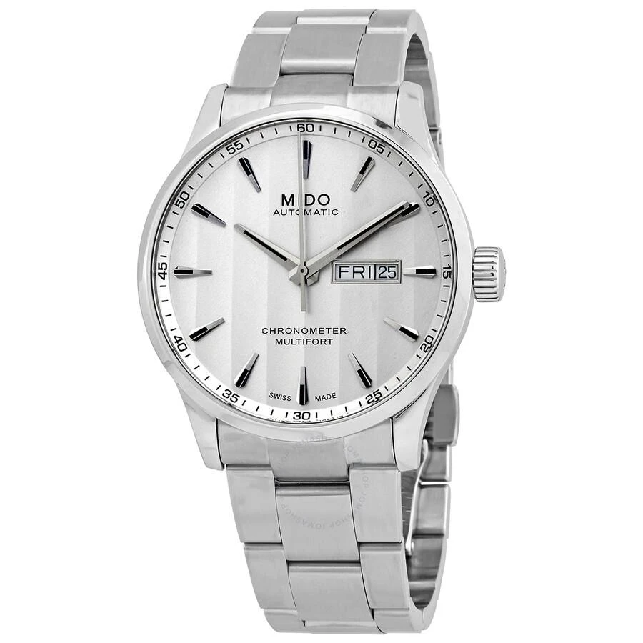 商品MIDO|Multifort Chronometer Automatic White Dial Men's Watch M038.431.11.031.00,价格¥6605,第1张图片