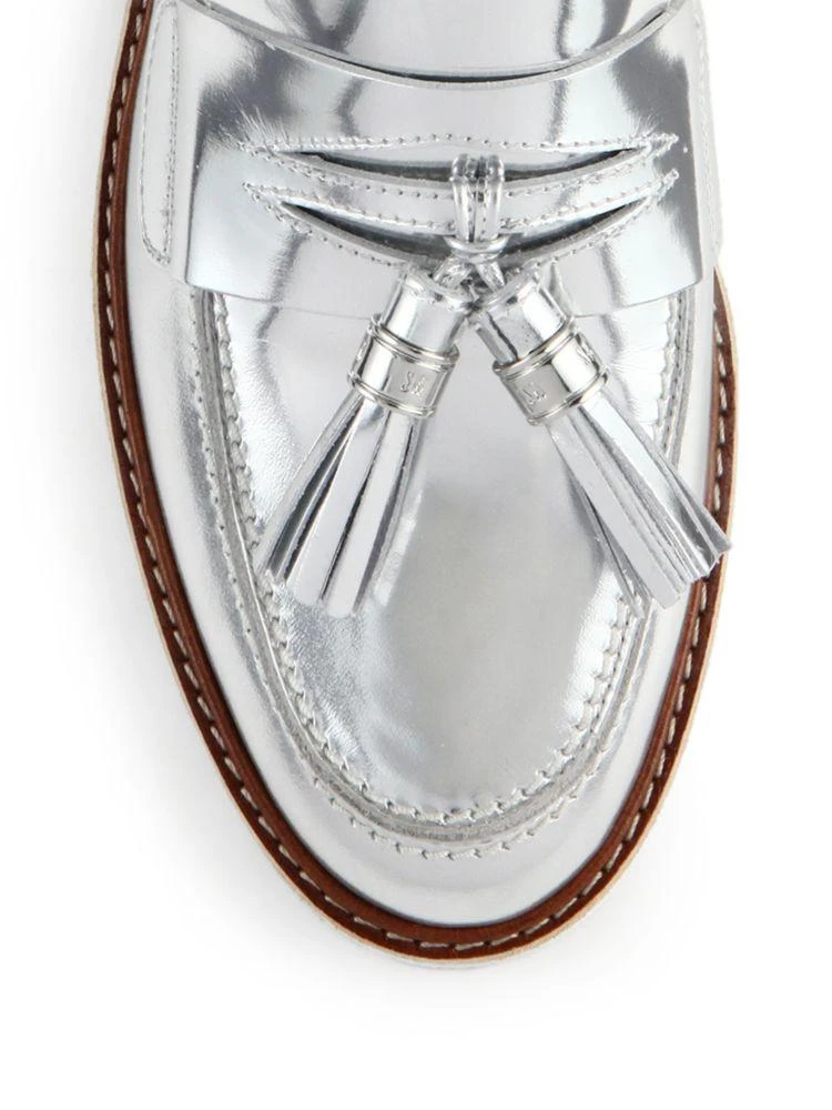 商品Stuart Weitzman|Manila 真皮乐福鞋,价格¥1262,第3张图片详细描述