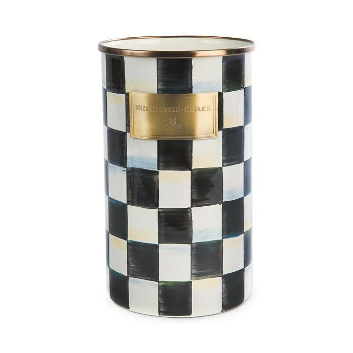 商品MacKenzie-Childs|Courtly Check Enamel Utensil Holder,价格¥670,第1张图片