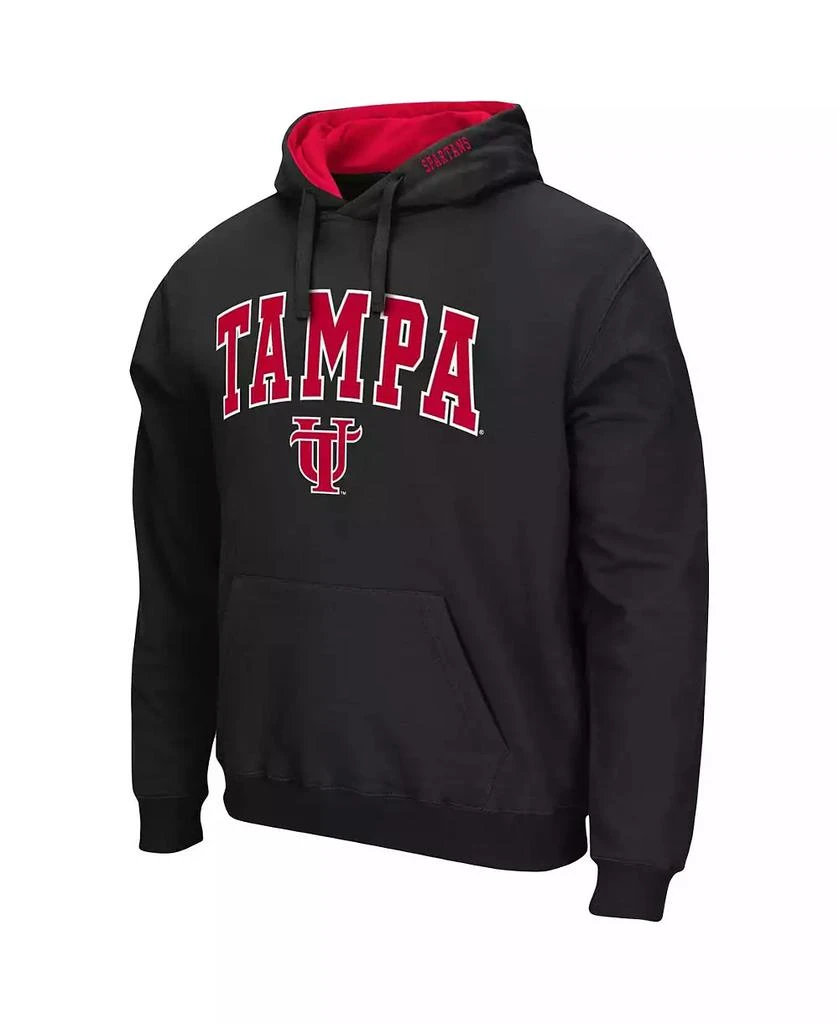 商品Colosseum|Men's Black University of Tampa Spartans Arch and Logo Pullover Hoodie,价格¥248,第2张图片详细描述
