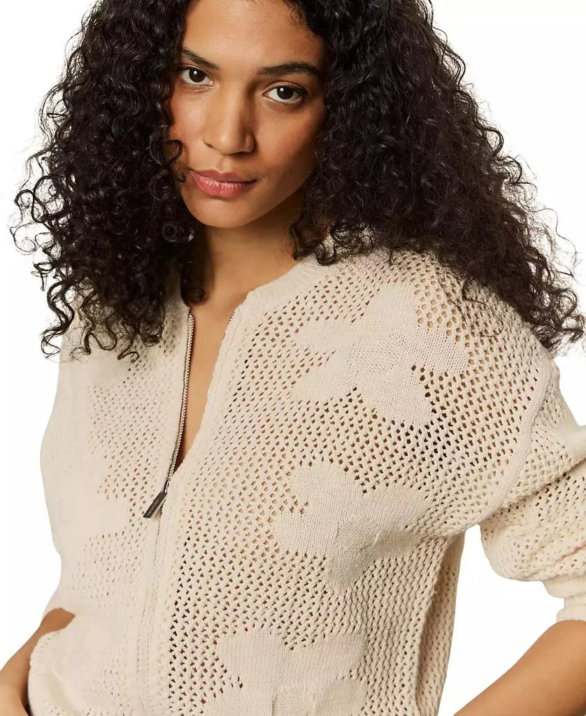 商品Sanctuary|Women's Cotton Flower Pop Open-Stitch Jacket,价格¥463,第5张图片详细描述