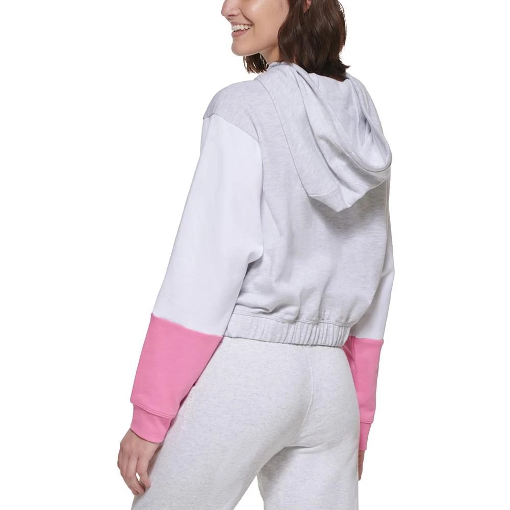 商品Calvin Klein|Women's Colorblocked Hoodie,价格¥156,第2张图片详细描述