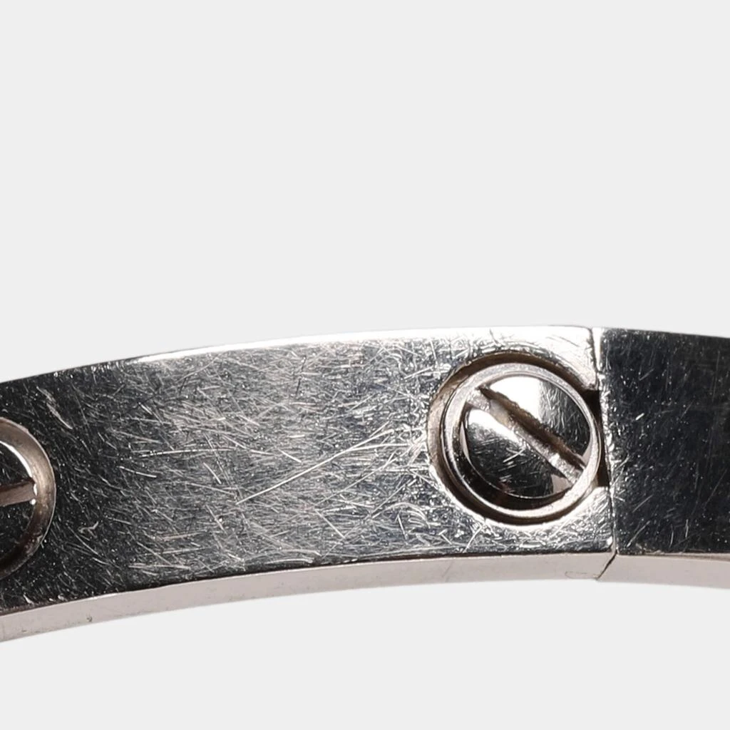 商品[二手商品] Cartier|Cartier Love 18k White Gold Bracelet 16,价格¥38127,第5张图片详细描述
