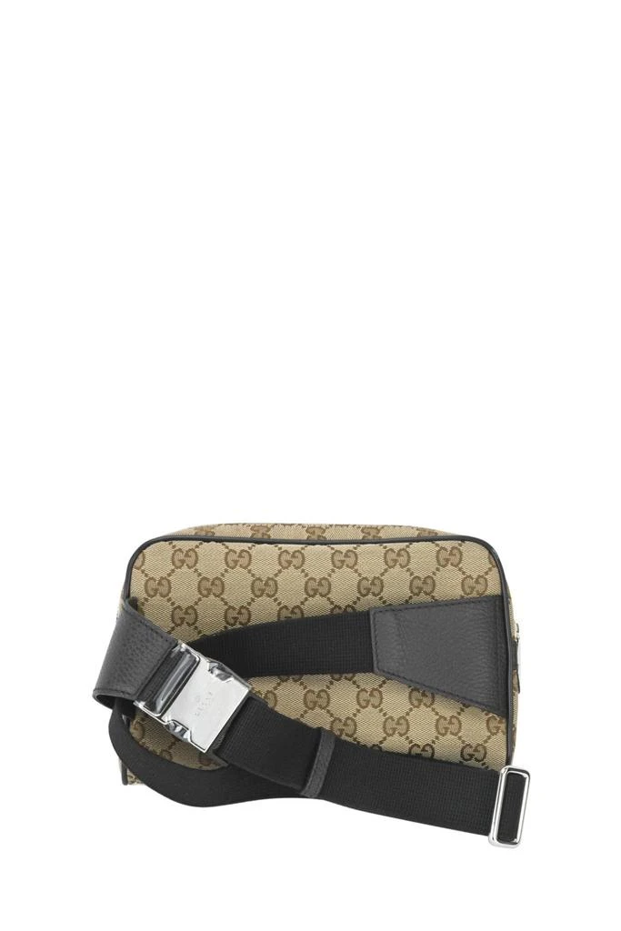 商品Gucci|Belt bag with brown GG fabric and leather,价格¥5886,第2张图片详细描述