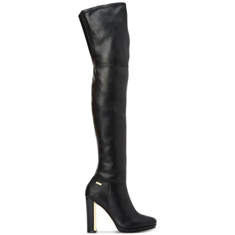 商品Calvin Klein|Women's Pammie Over-The-Knee Boots,价格¥857,第2张图片详细描述