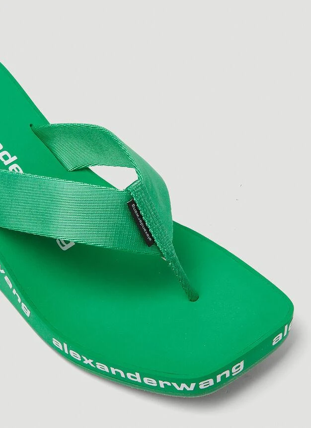 AW Wedge Flip Flops in Green 商品