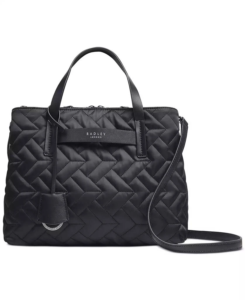 商品Radley|Women's Finsbury Park Quilt Medium   Ziptop Satchel,价格¥1451,第1张图片