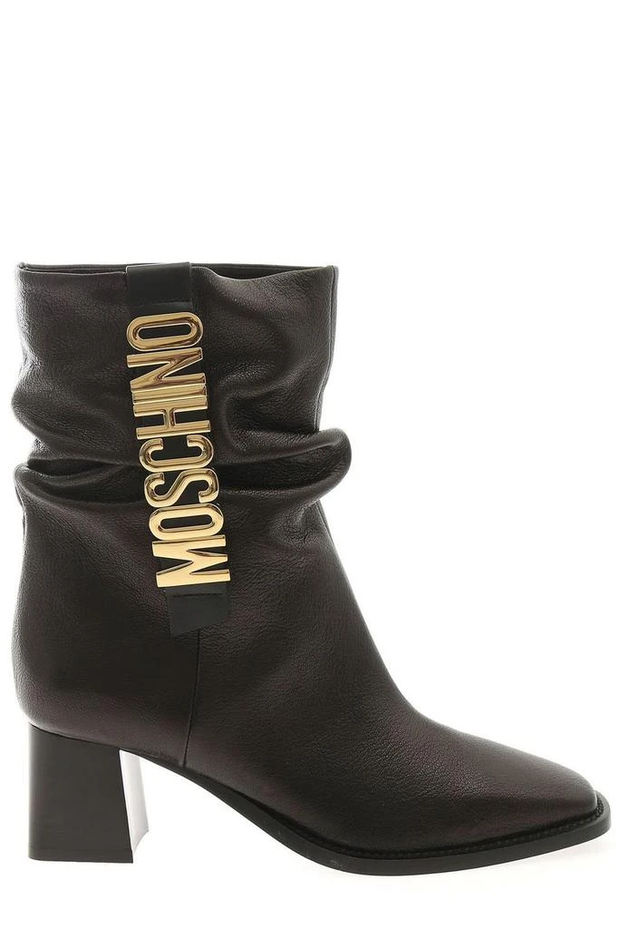 商品Moschino|Moschino Logo Lettering Ankle Boots,价格¥3057,第1张图片