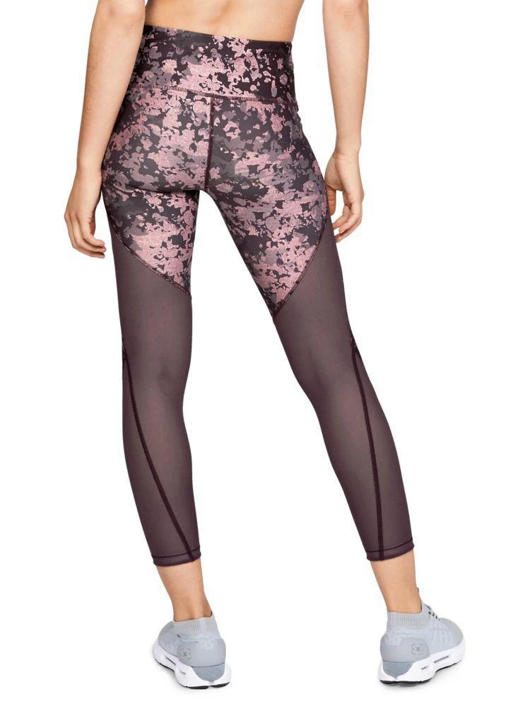 商品Under Armour|HeatGear&#174; Armour Printed Cropped Leggings,价格¥208,第3张图片详细描述