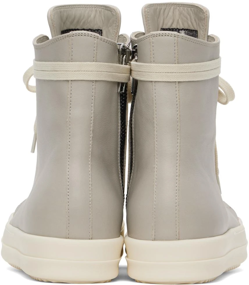 商品Rick Owens|Off-White Washed Calf Sneakers,价格¥7259,第2张图片详细描述