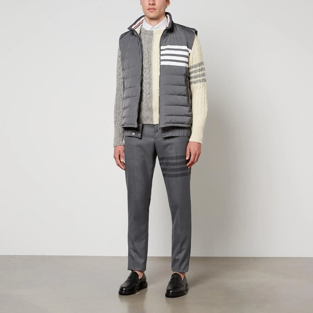 商品Thom Browne|Thom Browne 4-Bar Down-filled Shell Ski Gilet,价格¥8223,第3张图片详细描述