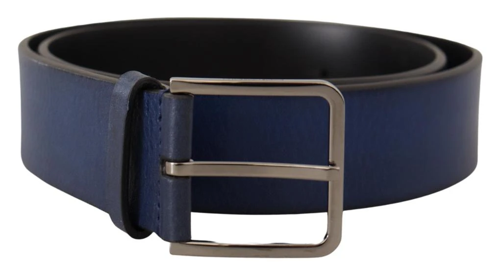 商品Dolce & Gabbana|Dolce & Gabbana Elegant Italian Leather Belt in Blue,价格¥2789,第1张图片