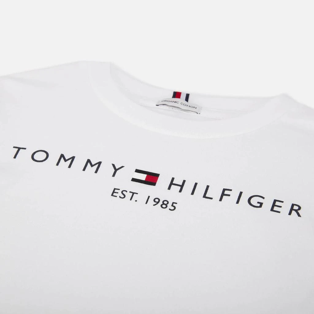 商品Tommy Hilfiger|Tommy Hilfiger Kids' Essential Short Sleeve T-Shirt - White,价格¥179,第3张图片详细描述