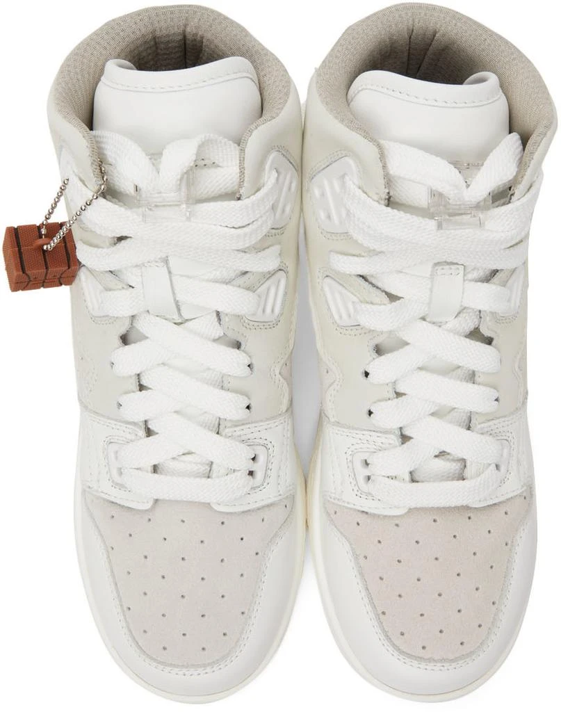 Off-White Leather High-Top Sneakers 商品