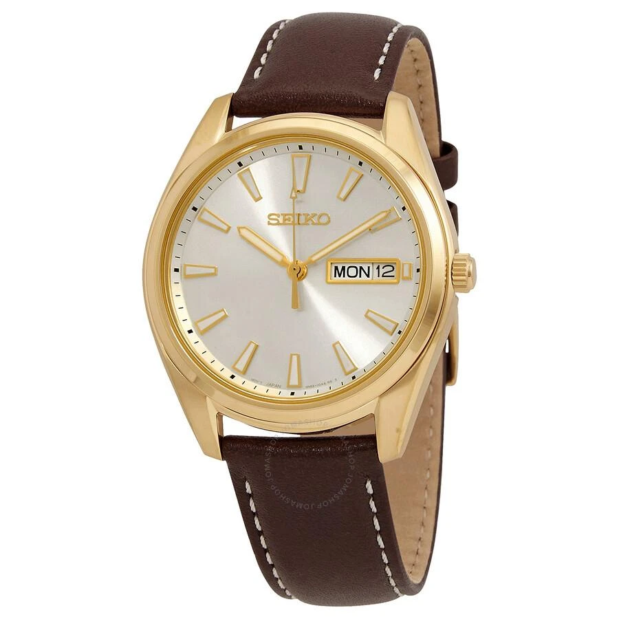 商品Seiko|Neo Classic Quartz Champagne Dial Men's Watch SUR450P1,价格¥881,第1张图片