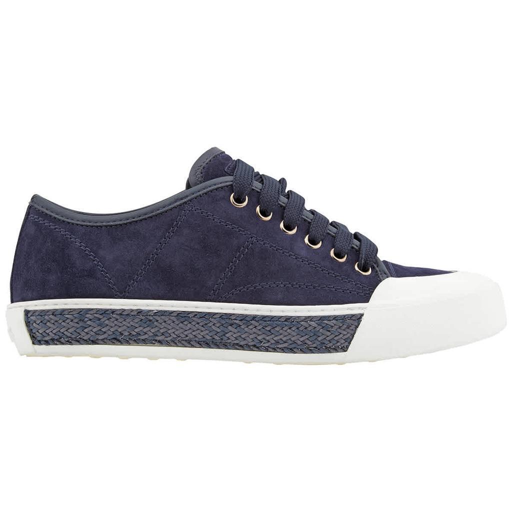 商品Tod's|Ladies Suede And Woven Leather Low-top Sneakers,价格¥2321,第1张图片