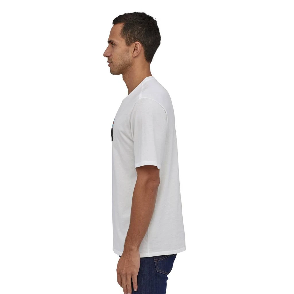 商品Patagonia|Patagonia Men's Fitz Roy Bear Organic Cotton T-Shirt,价格¥262,第3张图片详细描述