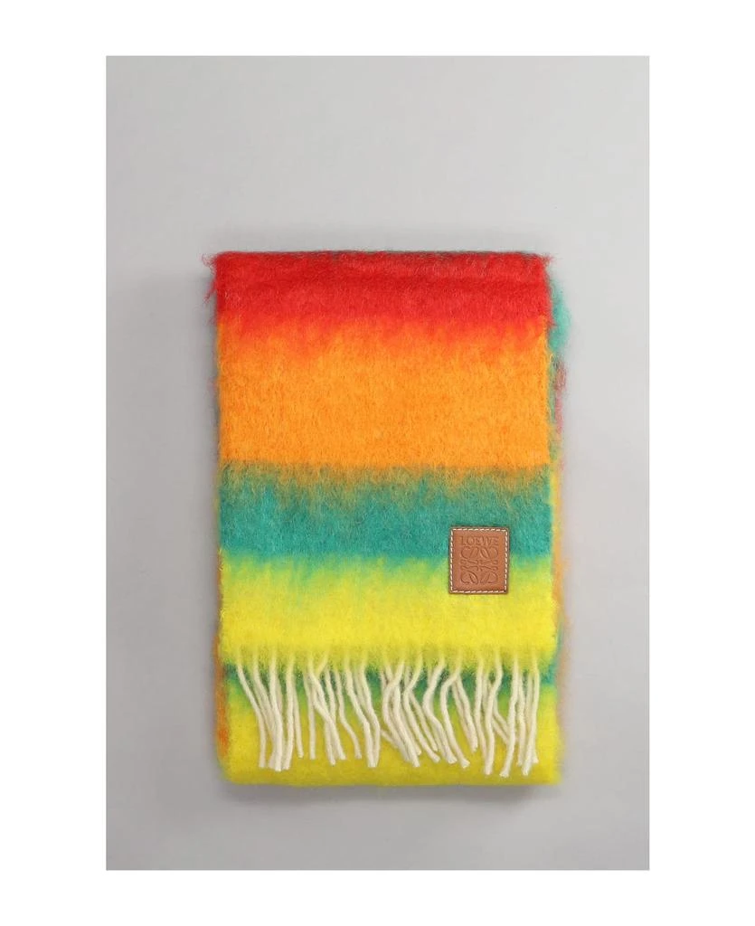 商品Loewe|Scarve In Green Wool,价格¥1945,第1张图片