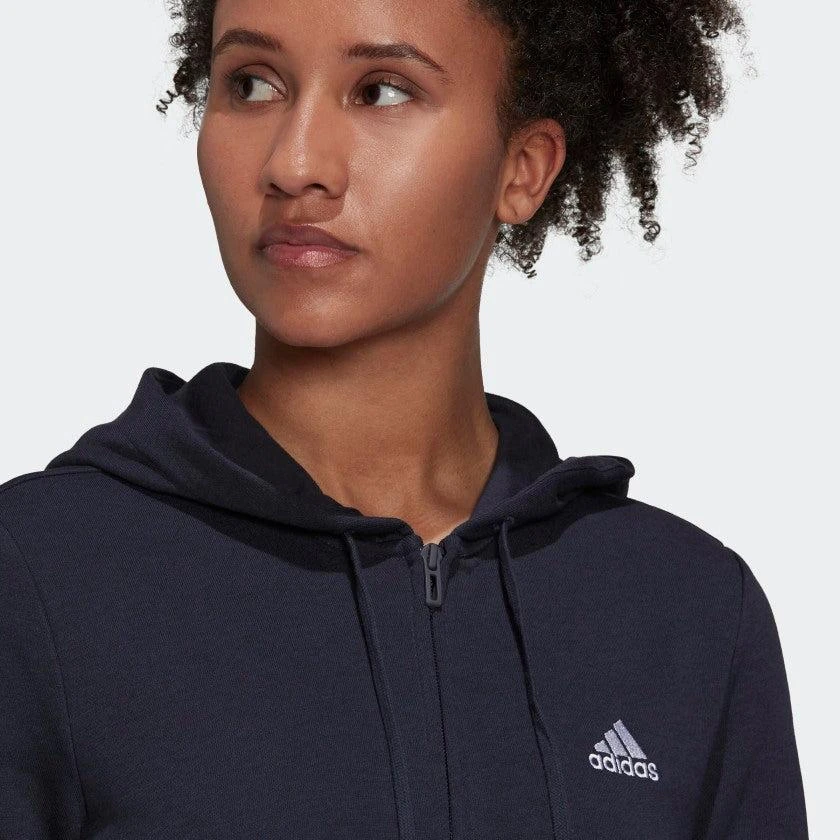 Women's adidas Essentials Logo Full-Zip Hoodie 商品