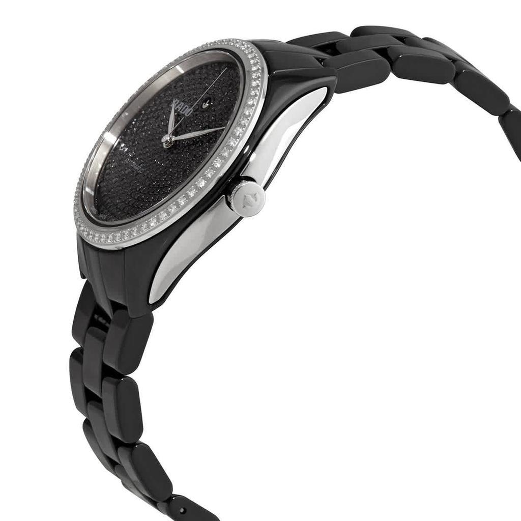 商品Rado|Rado Hyperchrome Automatic Diamond Black Dial Ladies Watch R32482722,价格¥37097,第4张图片详细描述