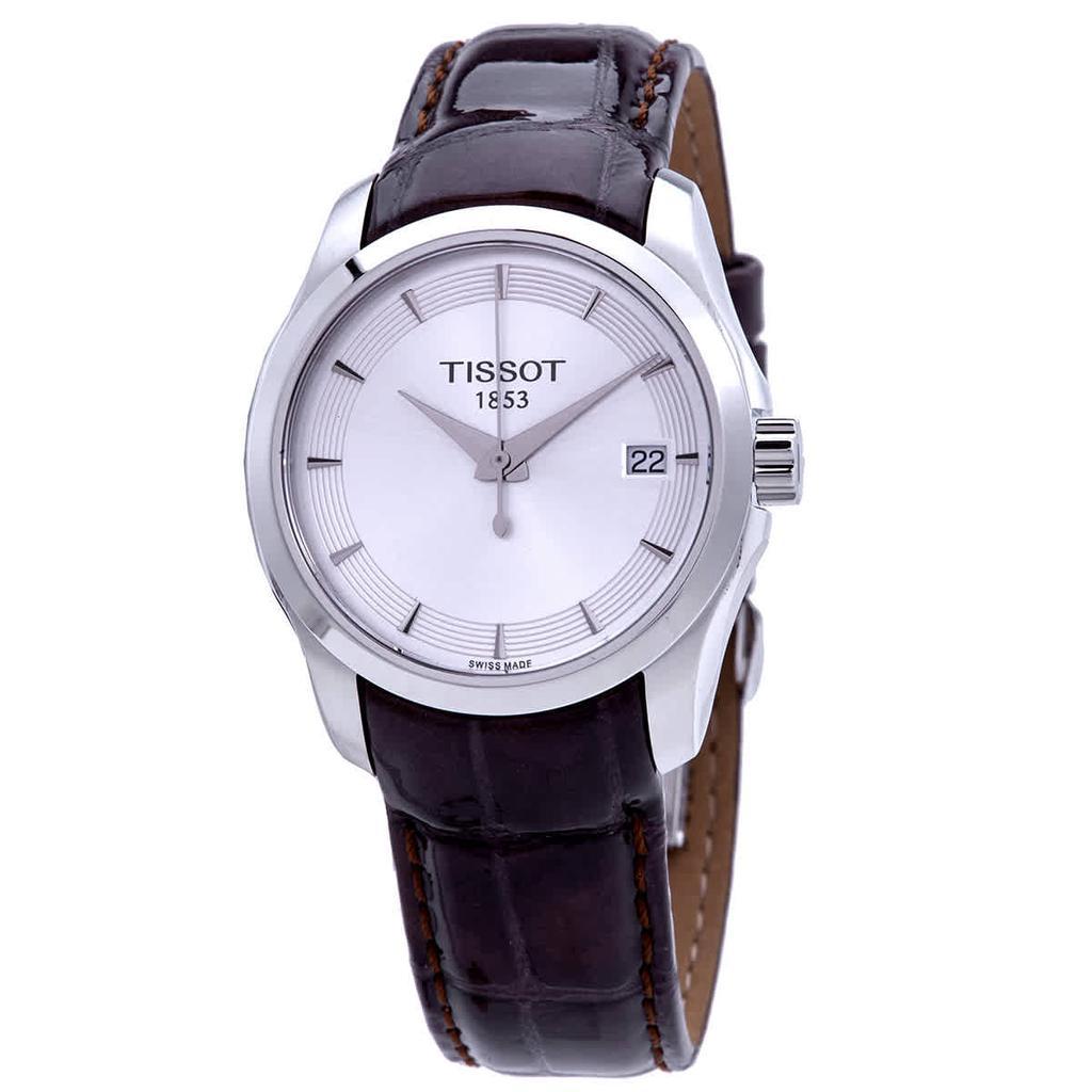 商品Tissot|T-Classic Couturier Quartz Silver Dial Ladies Watch T035.210.16.031.03,价格¥1110,第1张图片