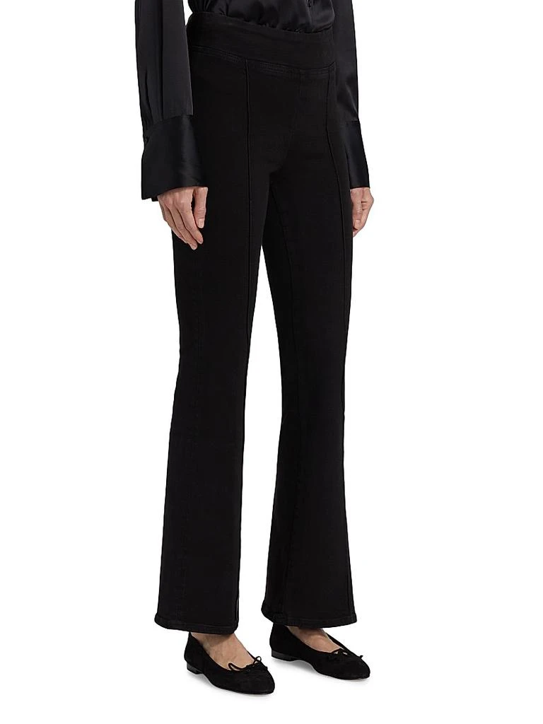 商品FRAME|The Jetset Flare Pintuck Jeans,价格¥639,第4张图片详细描述