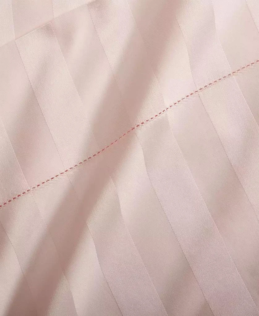 商品Charter Club|1.5" Stripe 550 Thread Count 100% Cotton Flat Sheet, Twin, Exclusively at Macy’s,价格¥137,第2张图片详细描述