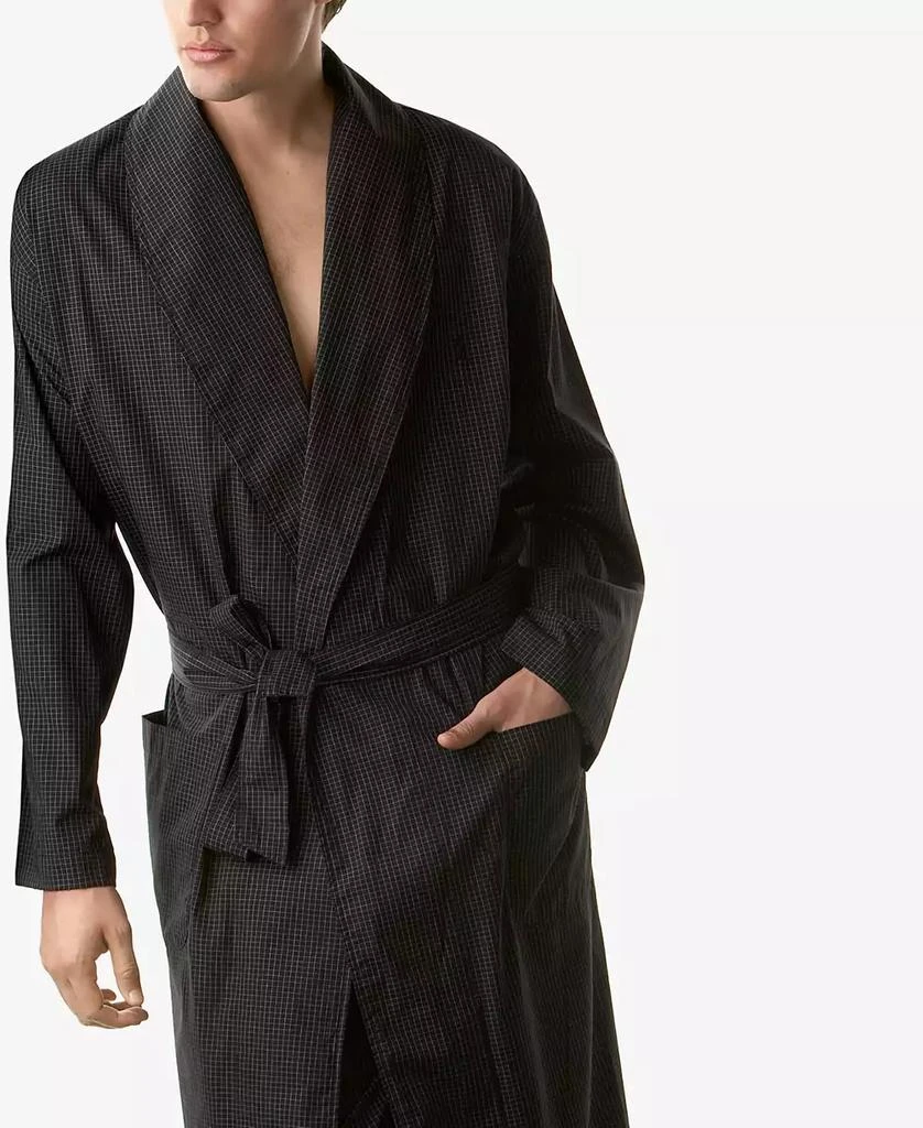 商品Ralph Lauren|Men's Sleepwear, Soho Modern Plaid Robe,价格¥622,第2张图片详细描述