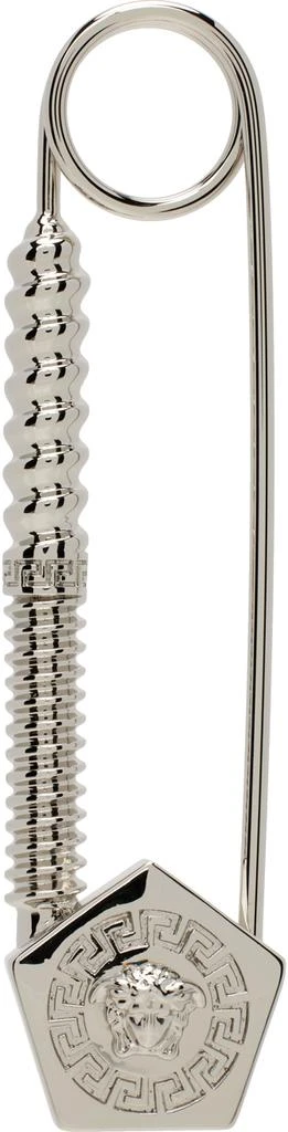 商品Versace|Silver Nuts & Bolts Safety Pin Brooch,价格¥1322,第1张图片