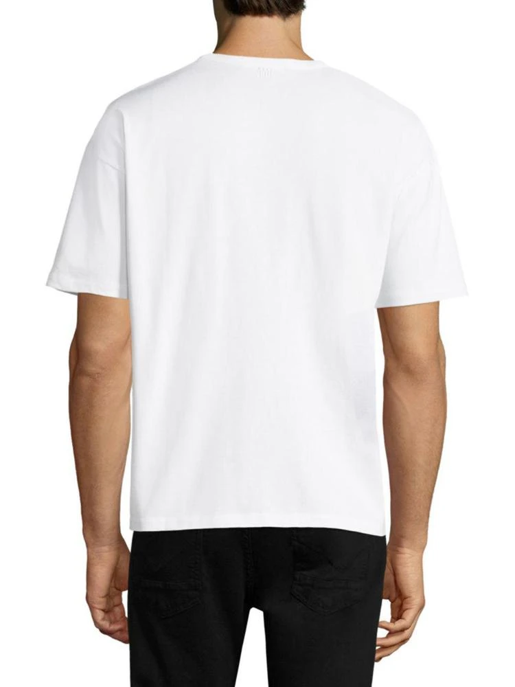 商品AMI|Embroidered Cotton Tee,价格¥1225,第2张图片详细描述