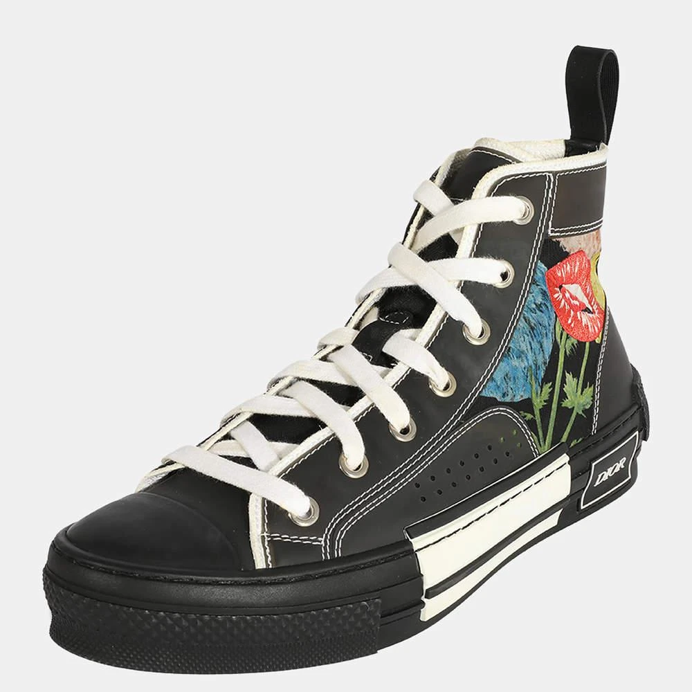 商品[二手商品] Dior|Dior x Raymond Pettibon B23 Lip Flower Sneakers EU 36,价格¥7788,第2张图片详细描述