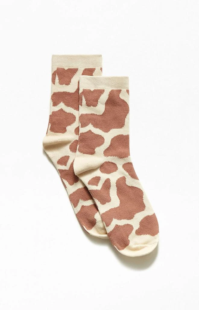 商品PacSun|Cow Print Socks,价格¥60,第2张图片详细描述