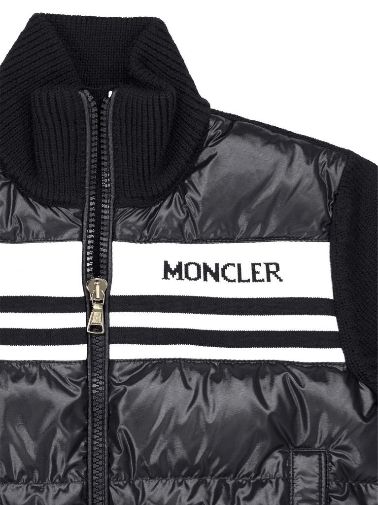 商品Moncler|Moncler Enfant Logo-Intarsia Zipped Padded Jacket,价格¥3038,第3张图片详细描述