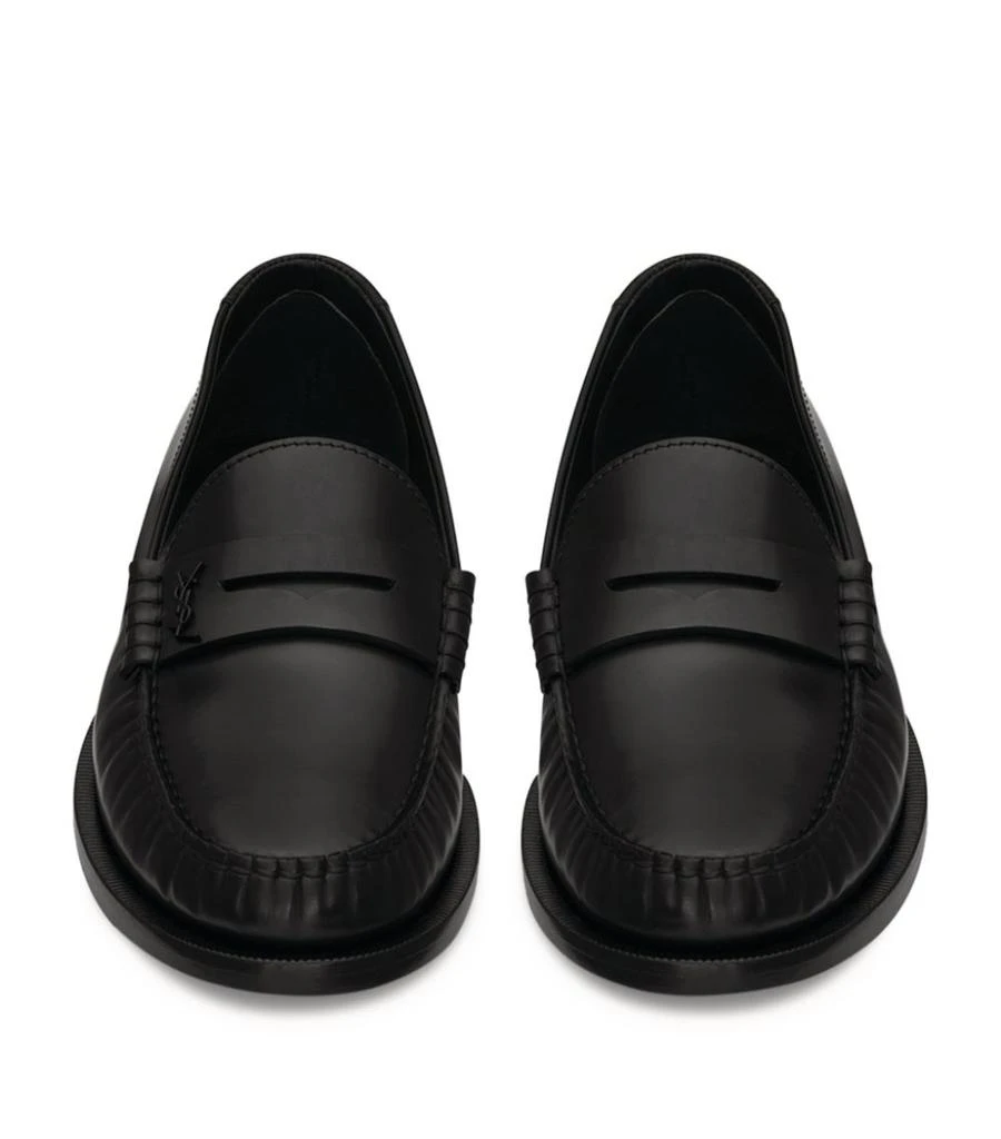 商品Yves Saint Laurent|Leather Le Loafers,价格¥5011,第2张图片详细描述