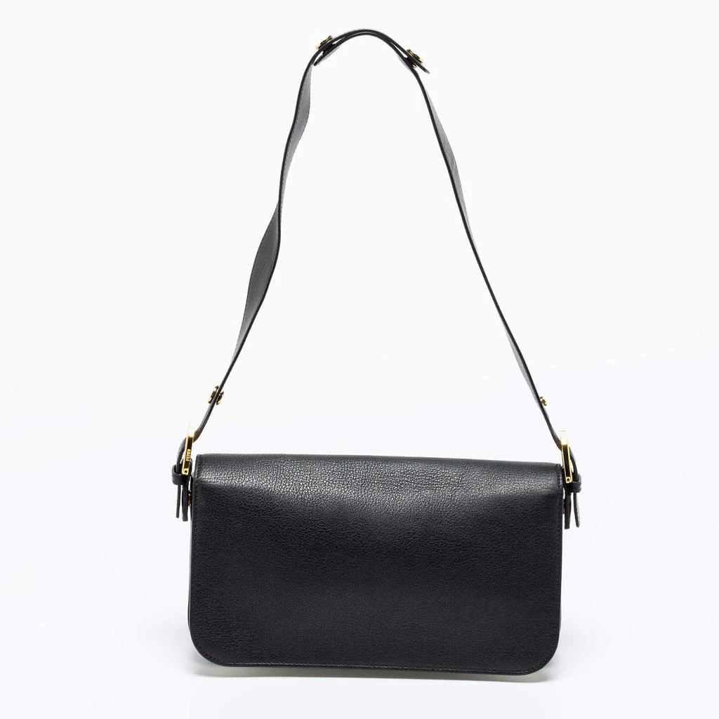 商品[二手商品] Fendi|Fendi Black Leather 3Baguette Shoulder Bag,价格¥4536,第4张图片详细描述