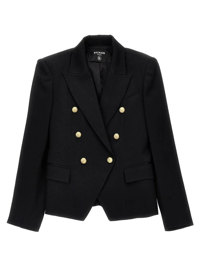 商品Balmain|Balmain Kids Double-Breasted Blazer,价格¥4325,第1张图片